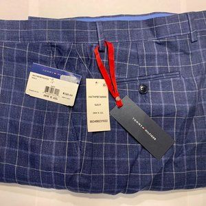 Tommy Hilfiger Blue Linen Dress Pants (38x32) (NWT)